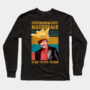 vintage norm macdonald Long Sleeve T-Shirt